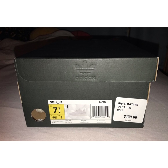 NMD_R1 ADIDAS TRIPPLE WHITE - Picture 4 of 8